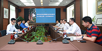 古少明主席、古樸副總裁一行赴廣東外語外貿(mào)大學洽談校企合作