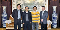 廣東省建筑業(yè)協(xié)會秘書長梁劍明蒞臨我集團(tuán)指導(dǎo)工作
