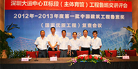 中國建設(shè)魯班獎專家組蒞臨我集團工程現(xiàn)場復(fù)查