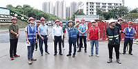 肖家河到深圳市吉華醫(yī)院項(xiàng)目開(kāi)展安全督導(dǎo)檢查